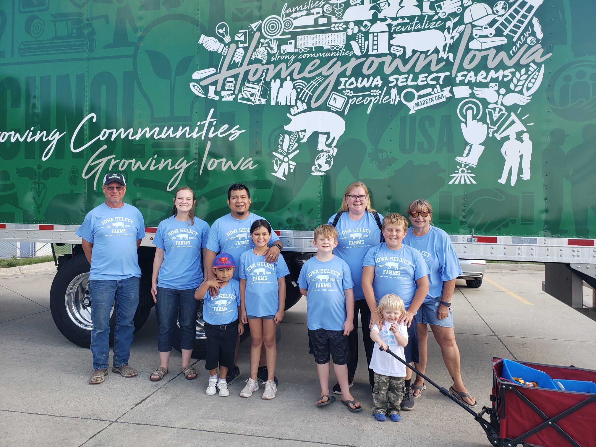 Wright County Fair Parade 2021 Iowa Select Farms